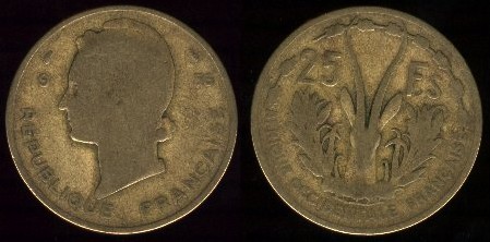 20 francs 1956 afrique occidentale française