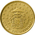 10 cent Vatican sede-vacante