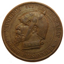 monnaie satirique napoléon III 