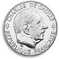 1 franc Charles de gGulle 1988