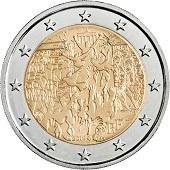 2 euro commémorative 2019 France pour le 30ème anniversaire de la chute du mur de Berlin.