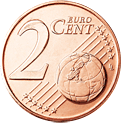 pièce 2 cent d'euro