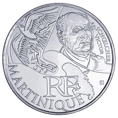 10 euros argent martinique