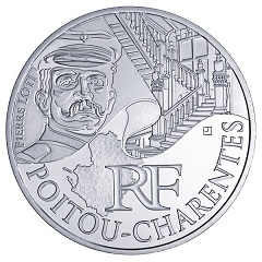 10 euros argent poitou charentes