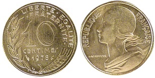 10 centimes Marianne 1962-2001
