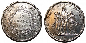 5 francs Hercule 2ème type 1870-1889