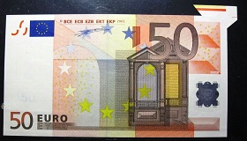 billet de 50 euros fauté
