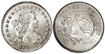 1 dollar (1795-1798) Draped Bust Small Eagle
