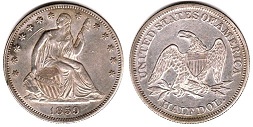 half dollar 1856